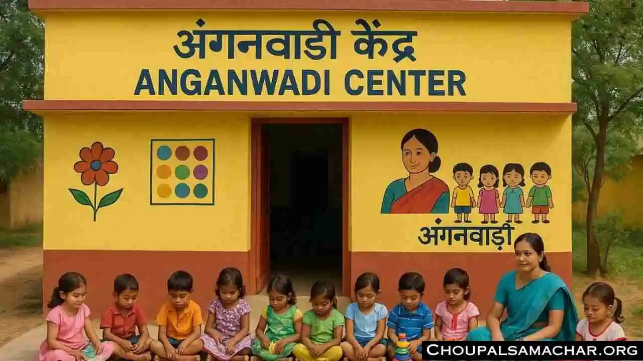 Anganbadi Bharti 2025